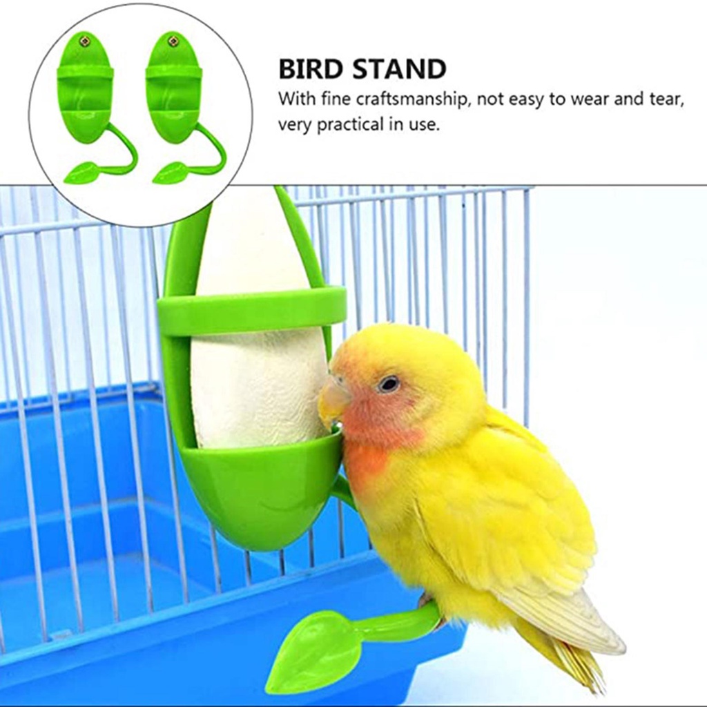 Suyo Rak Holder Makanan Burung Beo Bahan Plastik