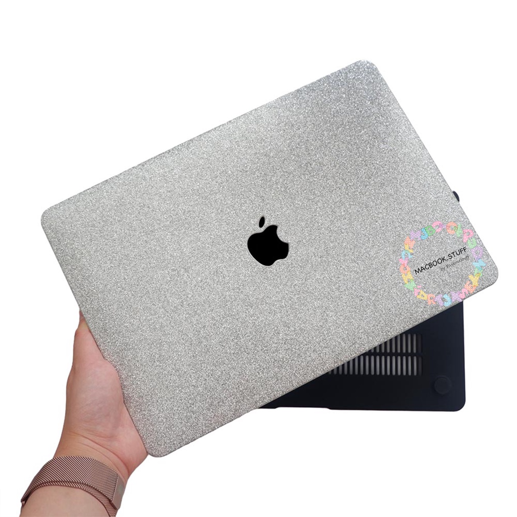 MACBOOK Case SPARKLE DIAMOND NEW AIR PRO RETINA 11 12 13 14 15 16 INCH NON /  WITH CD ROOM / TOUCHBAR / TOUCH ID / M1 2020 2021 2022