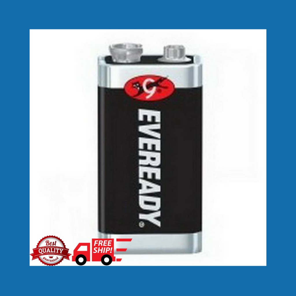 Battery 9V Eveready / Battery Kotak 9V / Baterai 9V / Baterai Mic GROSIR