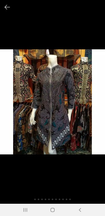 Atasan Batik Tunik Tradisional Premium