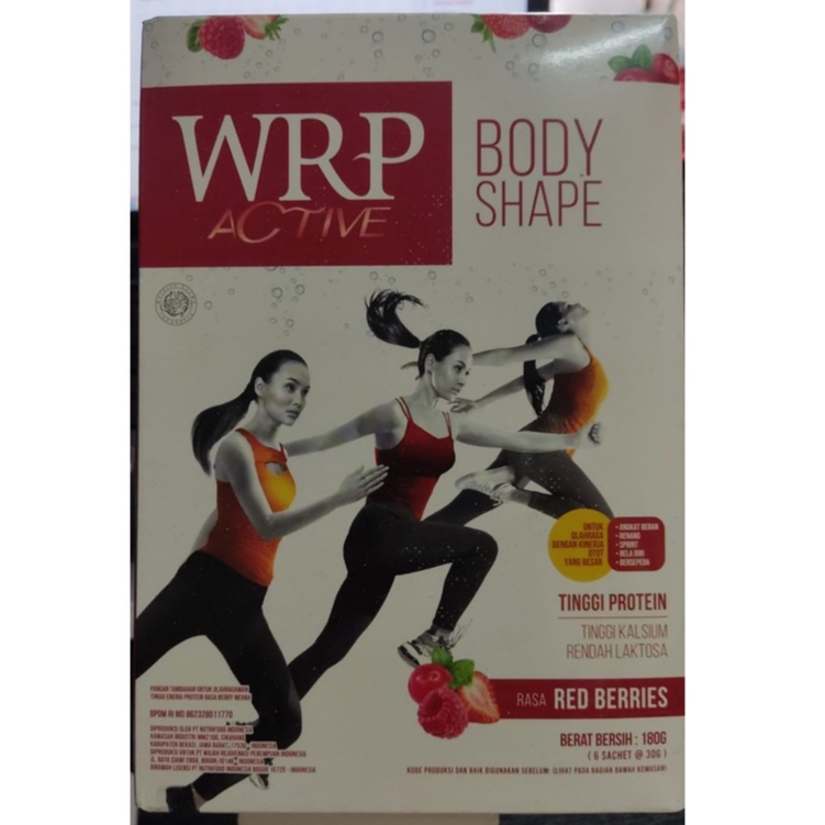 WRP BODY SHAPE RED BERRIES 180GR