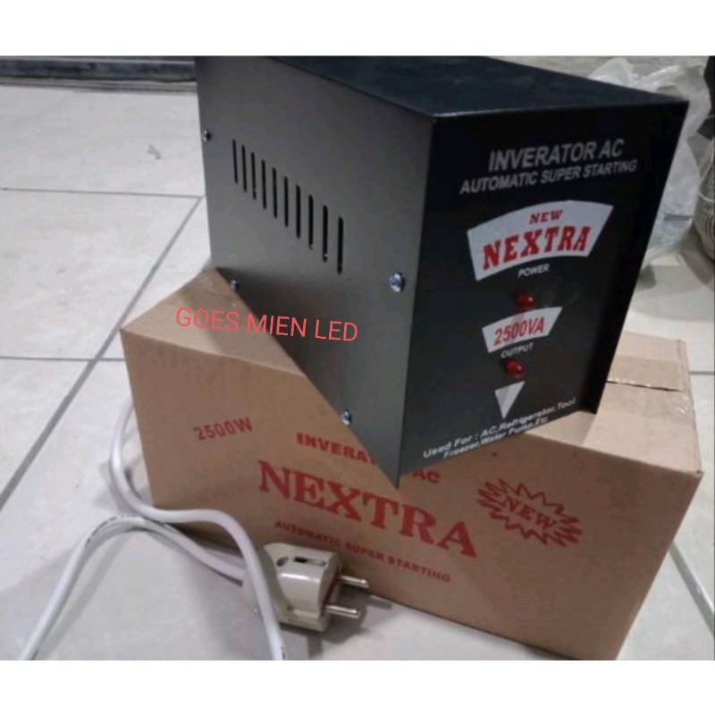 nextra 2500w alat anti trip MCB rumah / soft start / slow start inverator