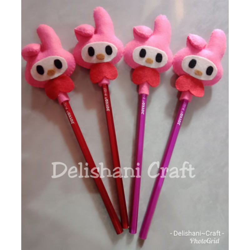 

Pensil Karakter Melody Pink/Pensil Hias Karakter