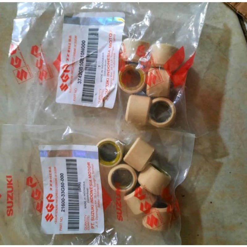 ROLLER SET SUZUKI SPIN 125/SKYWAVE/SKYDRIVE SGP