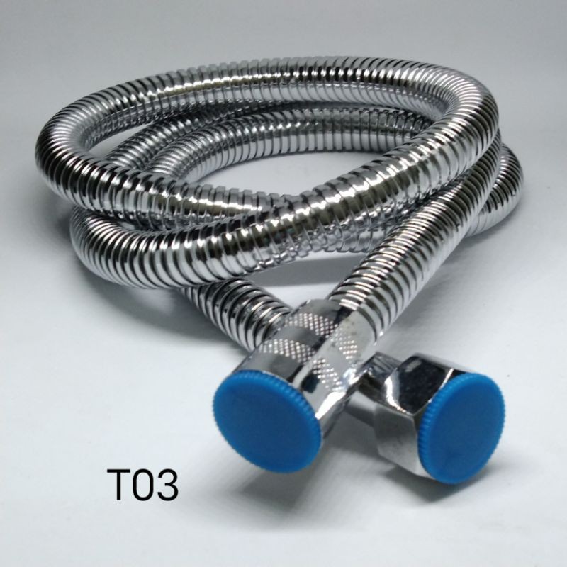 Selang Shower Stainless Selang flexibel Hose 130cm T03