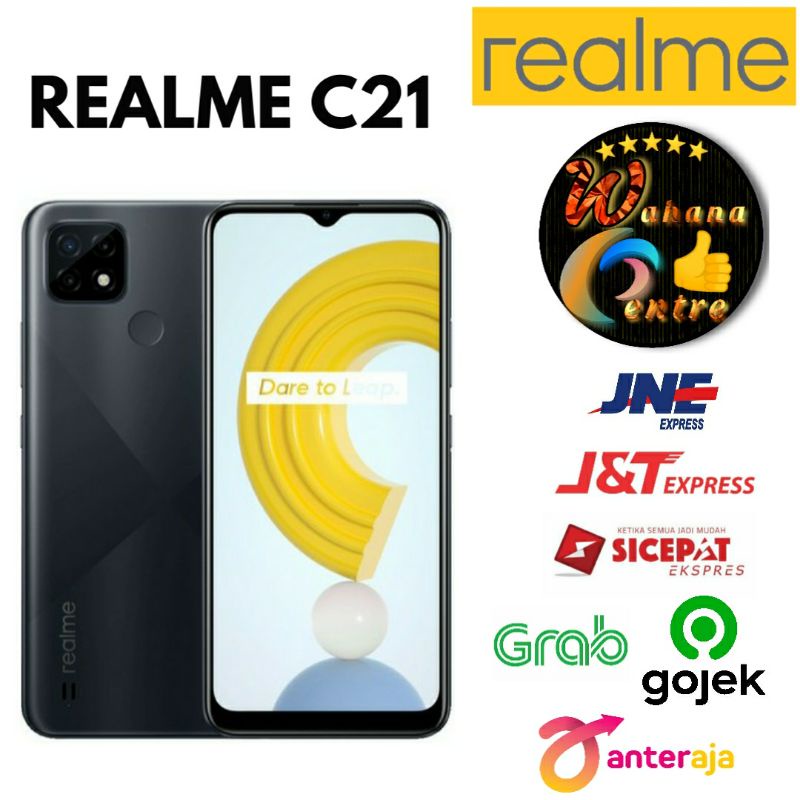 hp realme c21 ram 3/32gb & 4/64gb [realme c21 ram 3gb 32gb & 4gb 64gb] garansi resmi