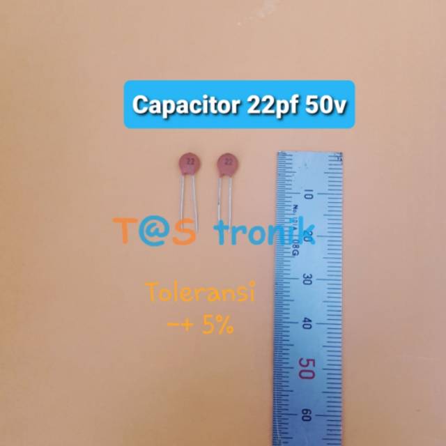 Capacitor 22pf 50v Kapasitor 22 pf capacitor ceramic
