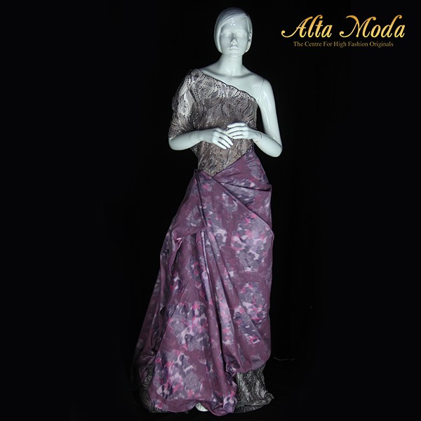 

Alta Moda Kain Tile Bordir Hana Mory Leaves Pearl Coklat (1M)