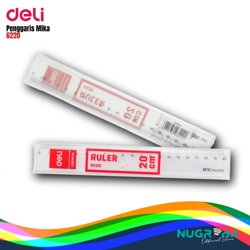

GARISAN / PENGGARIS 20 CM MIKA DELI 6220