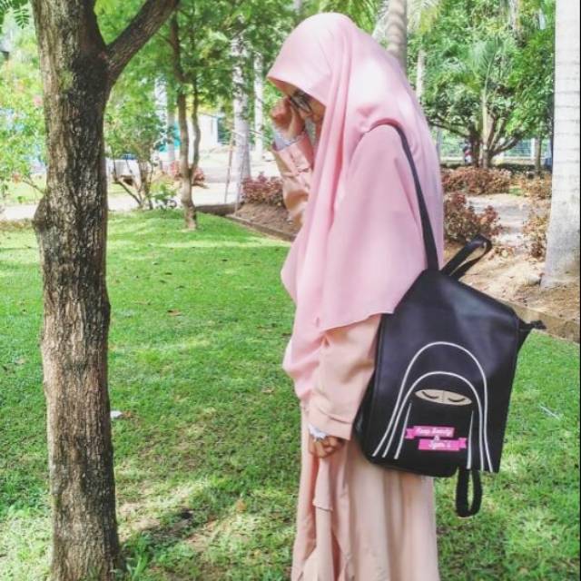 Preloved tas gendong like Islam project