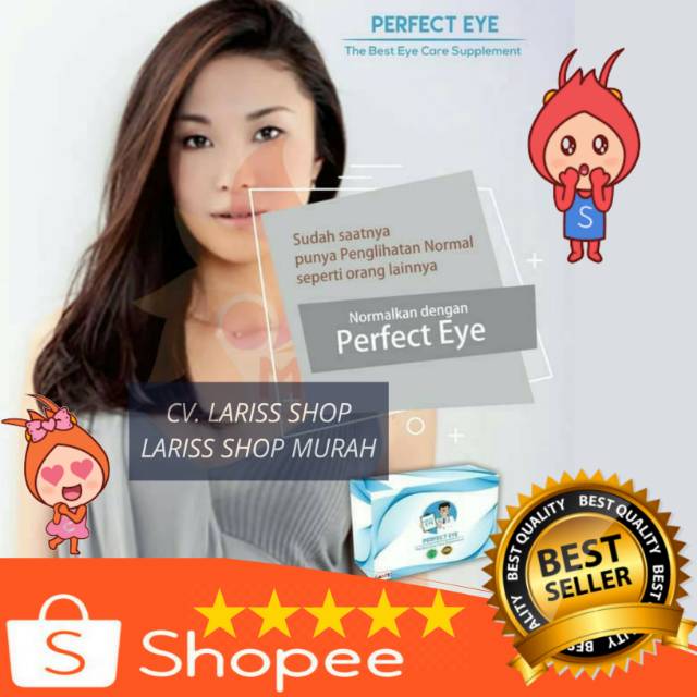 MINI Perfect Eye suplemen mata minus silinder untuk mata sehat herbal