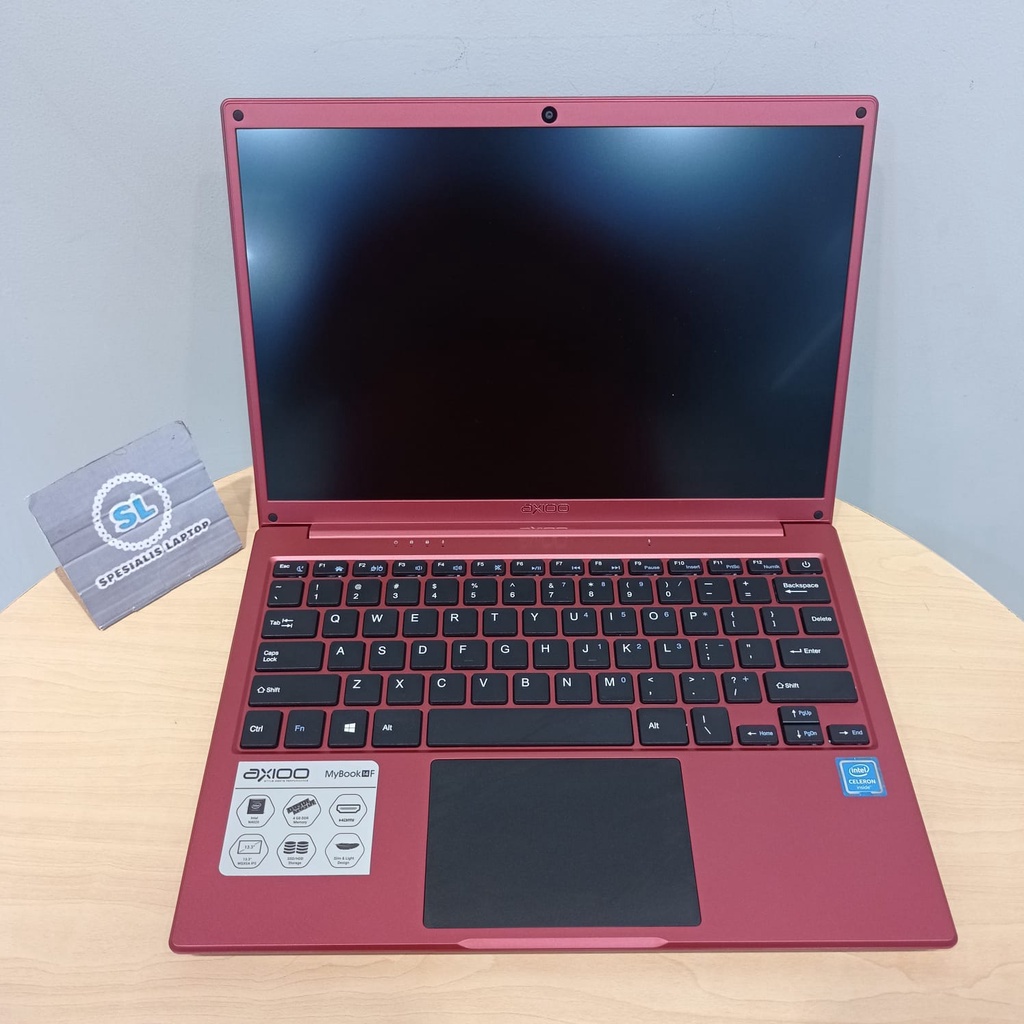 LAPTOP SEKOLAH BARU AXIOO MYBOOK 14F N4020 RAM 8GB 256GB SSD 2.5K IPS WIN10PRO