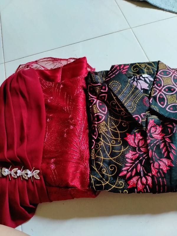 Maura Couple - Sania Ruffle Batik Couple Ori Ndoro Jowi Garansi Termurah Shopee - Batik Solo Modern