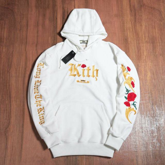 HOODIE KITH - JAKET HOODIE KITH - SWEATER KITH - PUTIH