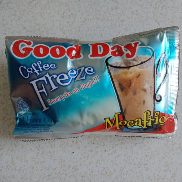 

GOOD DAY COFFEE FREEZE MOCAFRIO isi 5 saset