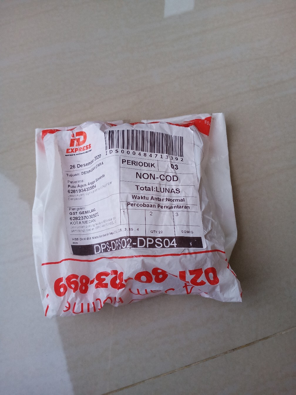 Baut Baja Ringan Roofing Sds Tako 12 X 25