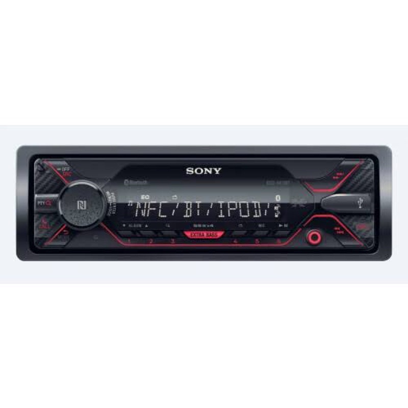 Sony DSX A410BT Head Unit Single Din Bluetooth
