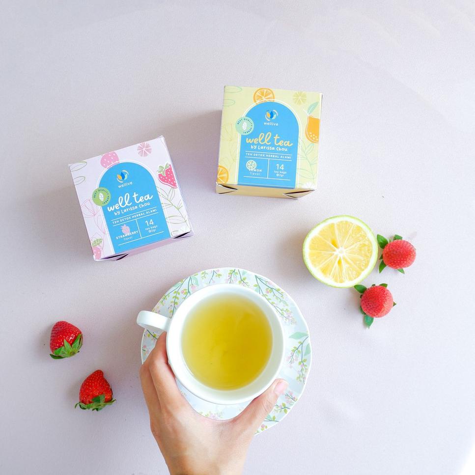 

Terbaru SLIMMING TEA (WELLTEA) - Teh Pelangsing Herbal by Wellive - Isi 14
