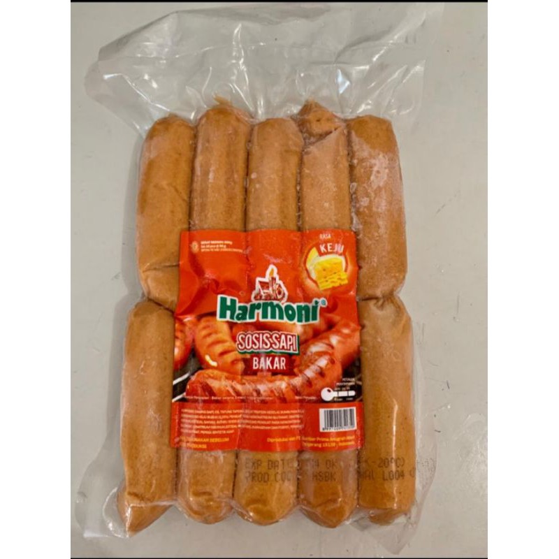 Sosis sapi bakar keju harmoni