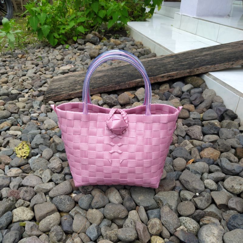 (S Type B) Tas Wanita/ Tas Souvenir/ Tas Anyaman/ Tas Mukena