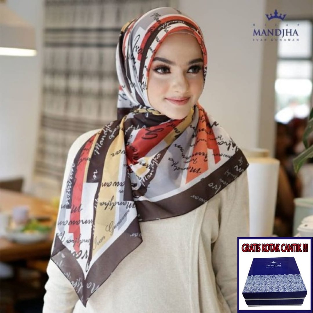 MANDJHA Happy Day Scarf bay Ivan Gunawan - Original Hijab