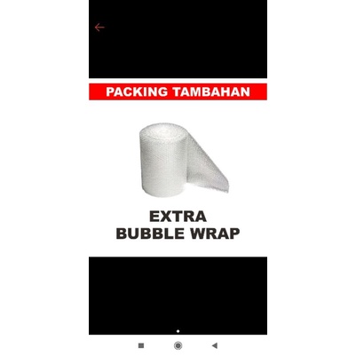 

tambahan packing buble wrab