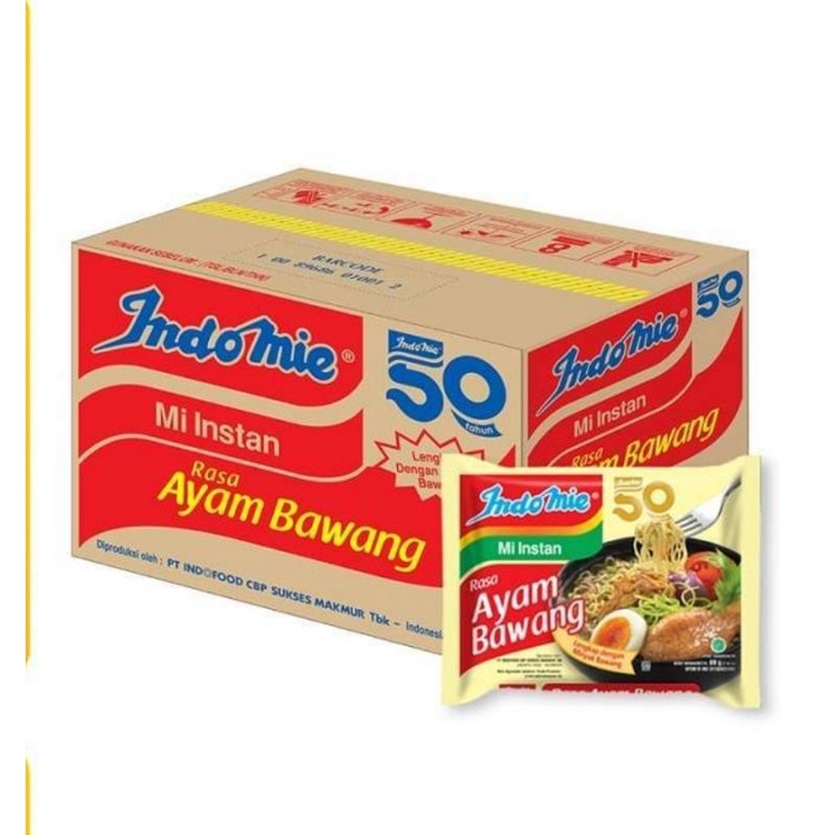 

INDOMIE AYAM BAWANG 1 DUS ISI 40