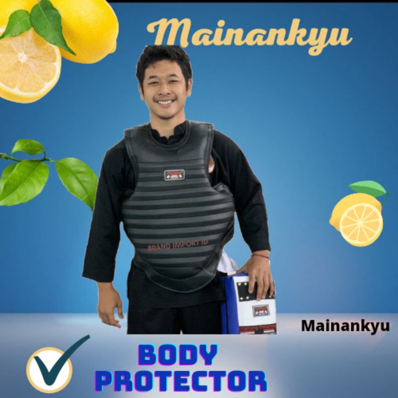 (MAINANKYU) Body protector Petarung bodi pelindung tubuh segala usia kualitas para jawara silat