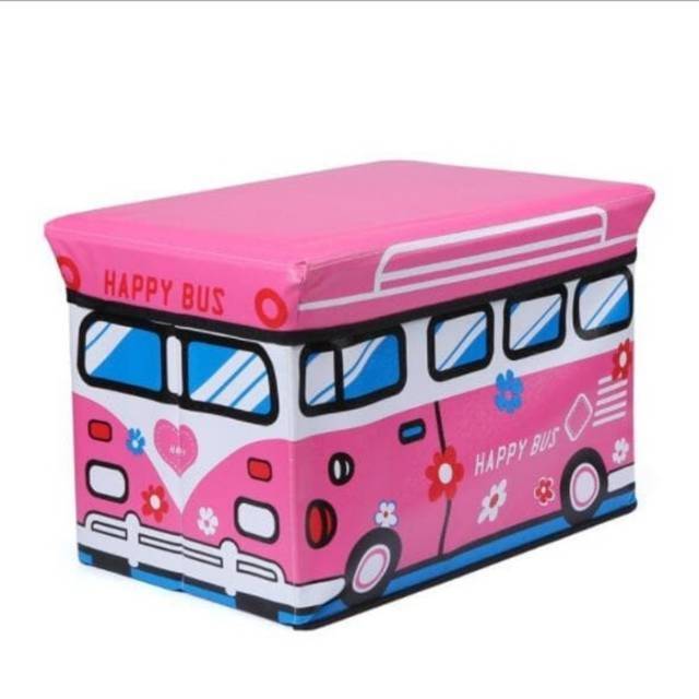 pink toy bus