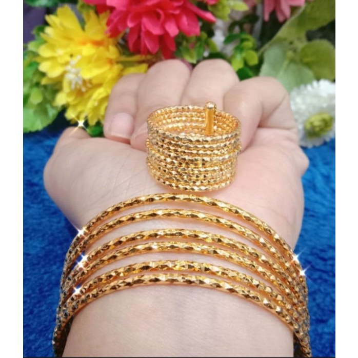 gelang keroncong free cincin kroncong 24k