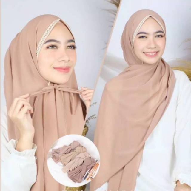 Pashmina Tali Renda / Pashmina Diamond / Pasmina Diamond / Jilbab Pasmina / Kerudung Pasmina / Hijab