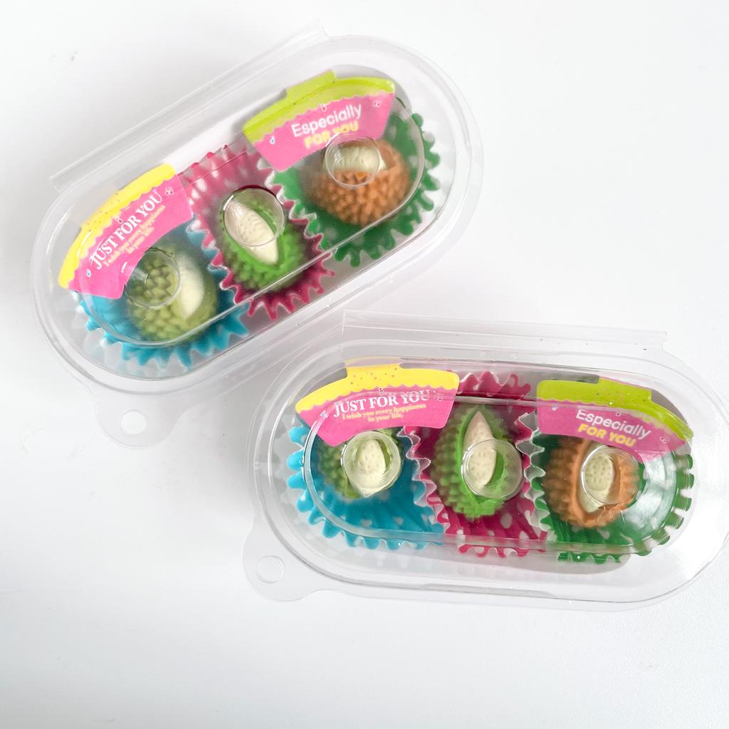 

PENGHAPUS DURIAN BUAH-BUAHAN BUAH UNIK LUCU IMUT ERASER HAPUSAN BERKUALITAS GROSIR