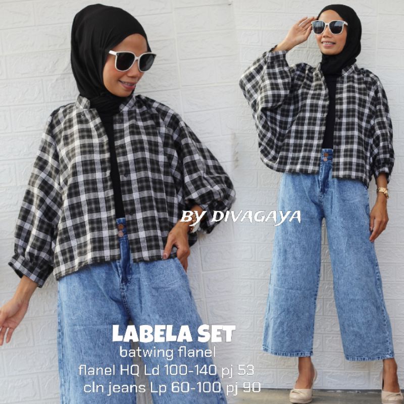 LABELA SET BATWING MODEL TERKINI