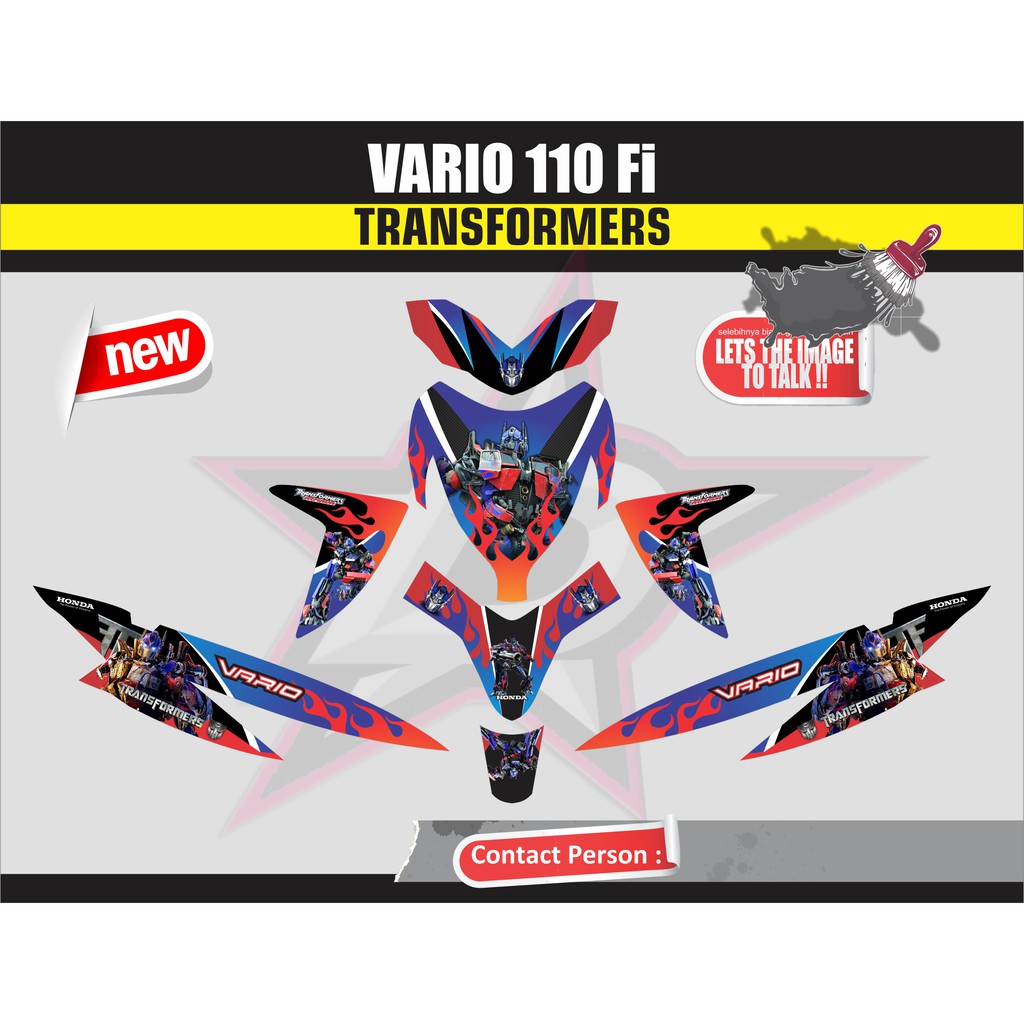  Gambar Stiker Motor Vario 110  Gambar  Gambar  Stiker 