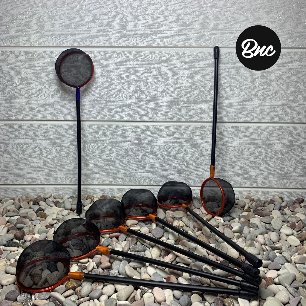 Serokan Ikan Cupang BAMBU Mental Stick Black Series Seser Saringan Sauk Kutir Encu Cangkang Artemia 