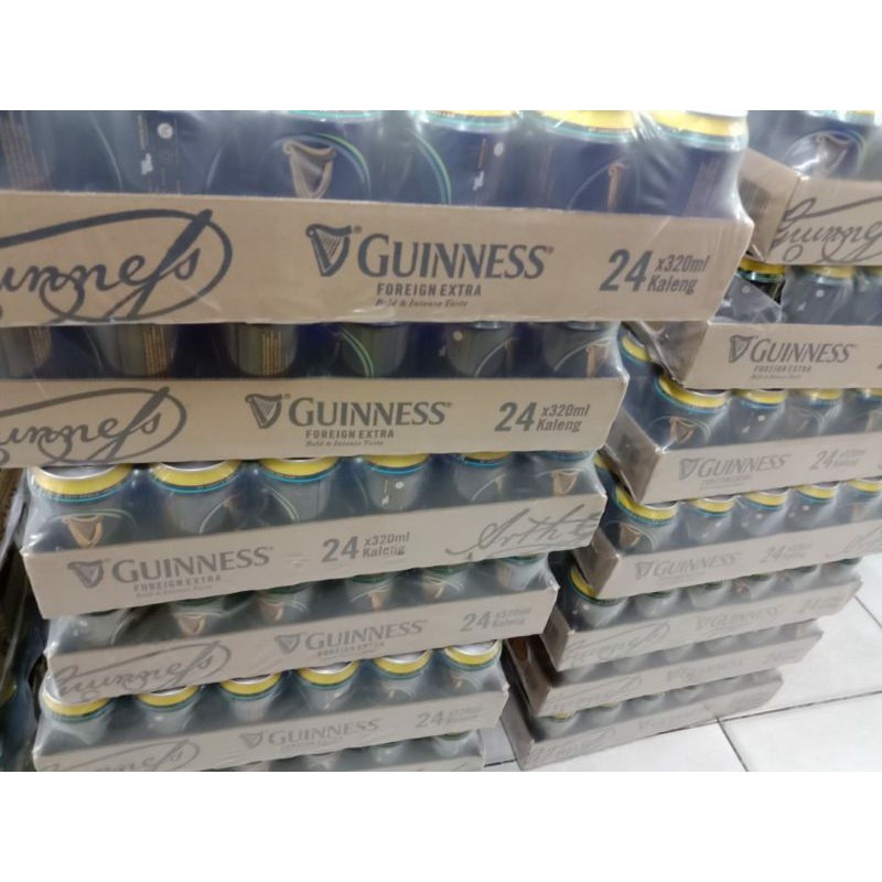 

GUINNERS KALENG 1 DUS ISI 24 KALENG 330MIL