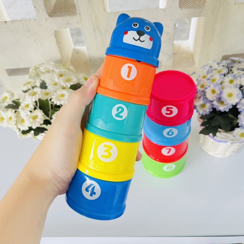 Mainan Edukasi STACKING CUP Toys mainan Susun