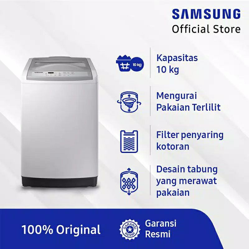 Samsung Mesin Cuci Top Loading 10 Kg WA10M5120SG