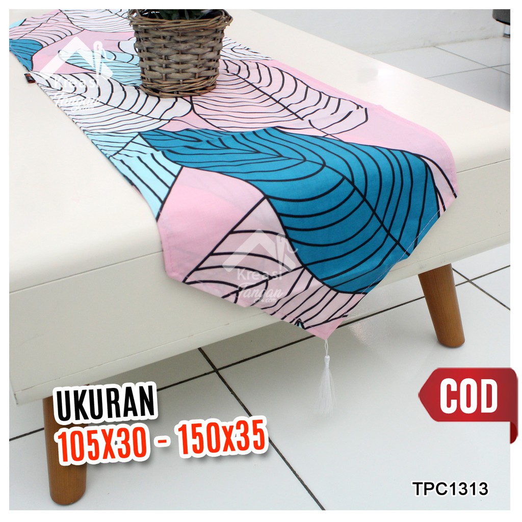 Taplak Meja / Table Runner Ukuran 105x30 - 150x35 TPC1313