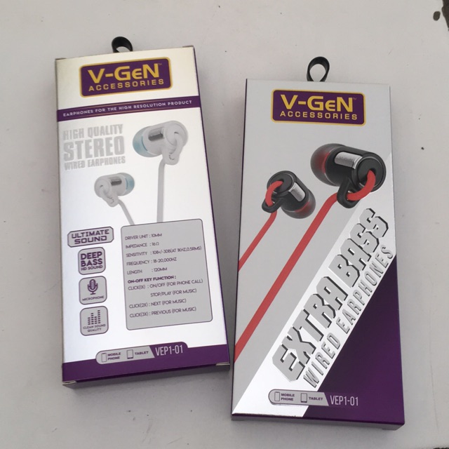 Headset Earphone Vgen VEP1-01