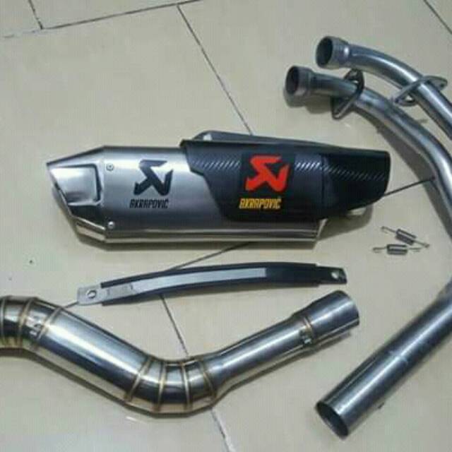 Knalpot Akrapovic tamenguntukmotor2silinder