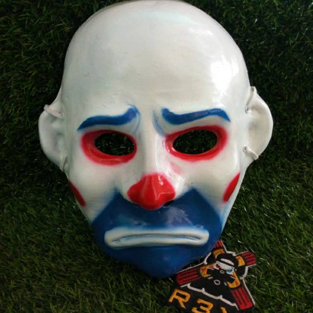 Amazon Com Mask Halloween Joker Bank Robber Mask Halloween
