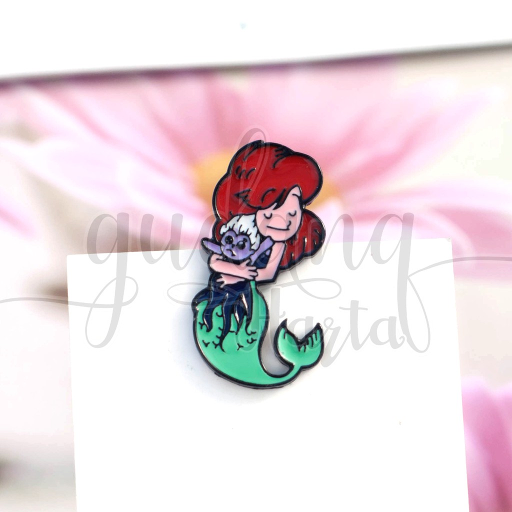 Pin Mermaid Princes And Doll Pin Putri Duyung Pin Lucu Pin Bros Unik GH 208714