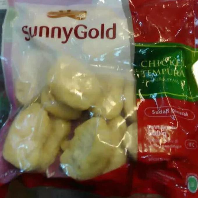

Chicken Tempura Sunny Gold 500 gram