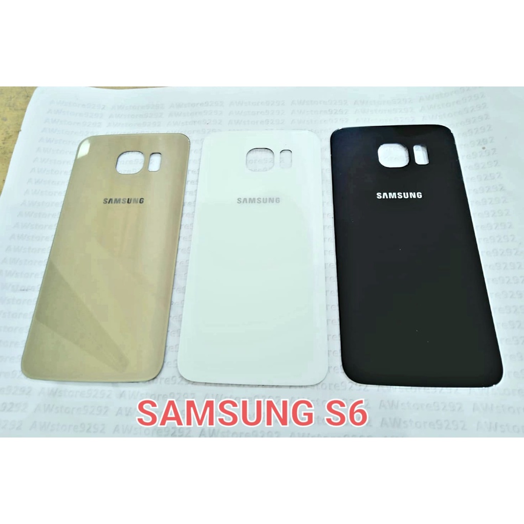 BACKDOOR back door SAMSUNG S6 / Tutup Belakang Baterai / Tutup Casing Samsung S 6