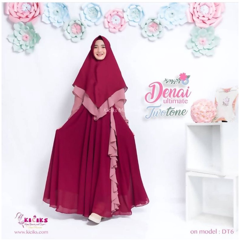 Dress Kiciks Muslimah Preloved