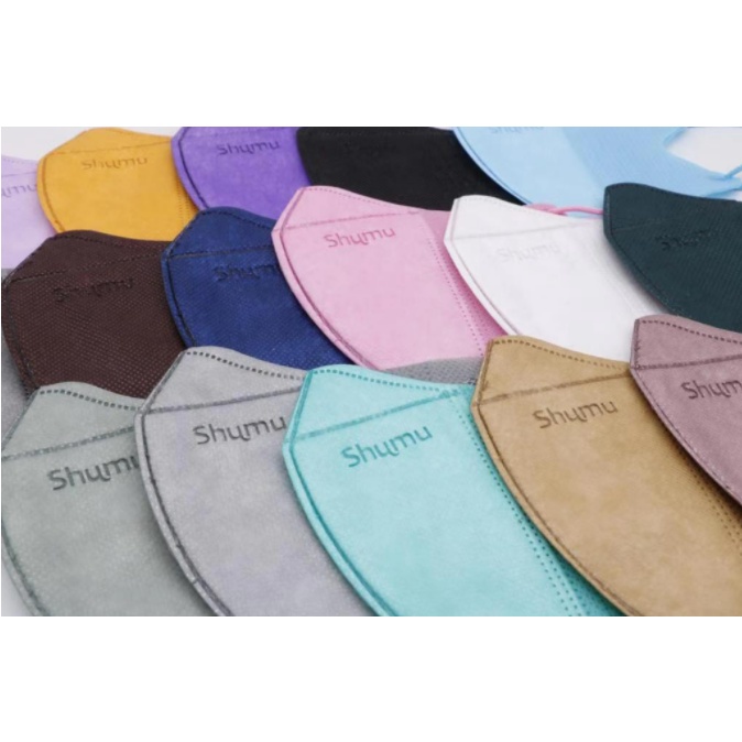 Masker SHUMU Duckbill 4 Ply Premium isi 10 Pcs Model Sensi