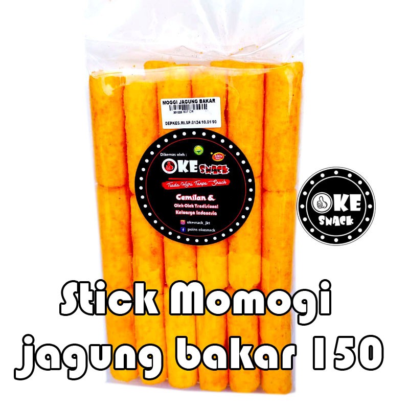 Stick Coklat Pandan Jagung Bakar Moggi 150g