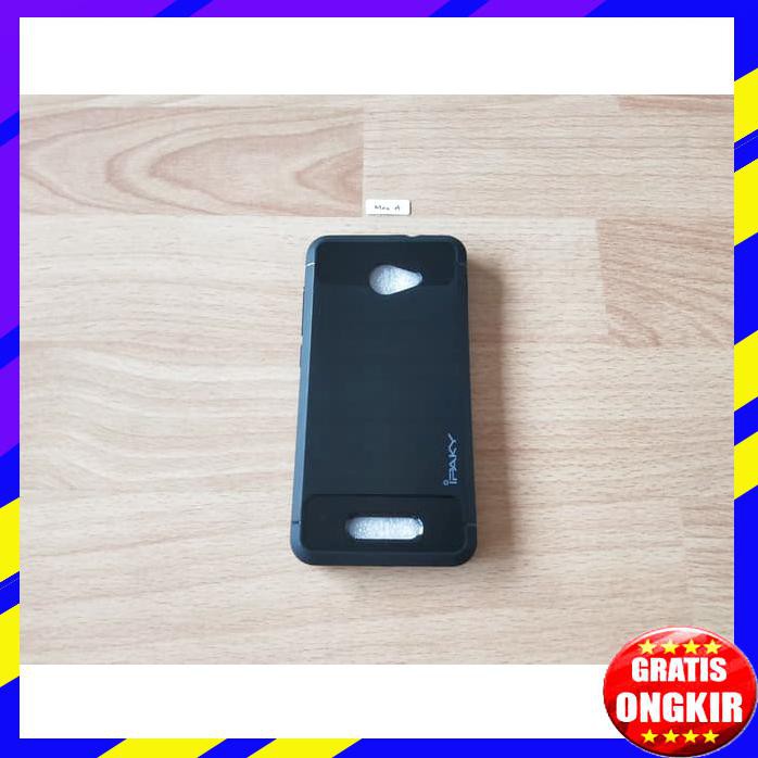ACC HP SOFT CASE IPAKY KARBON SMARTFREN ANDROMAX A