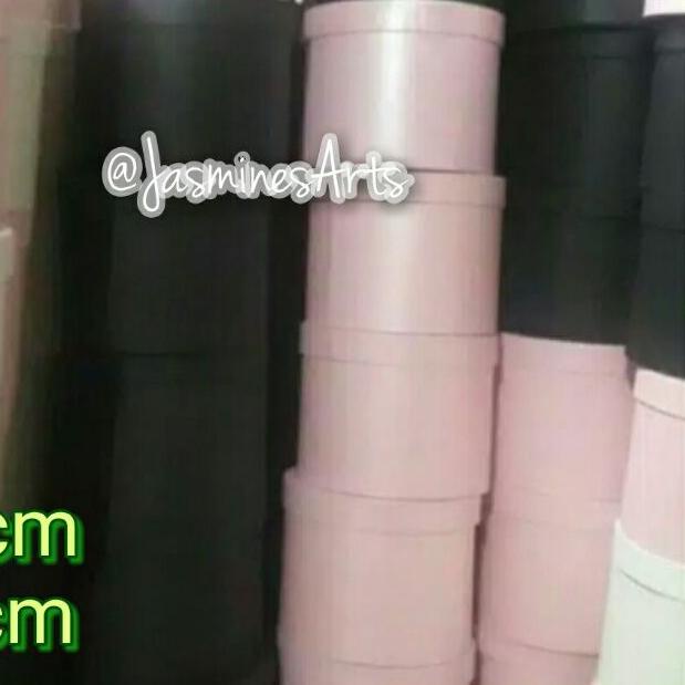 

➽ Gift Box / Box Bulat / Round Flower Box / Bloom Box / Box Bunga D20 T15 ✈